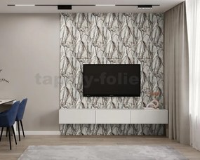 Samolepiace PVC 3D panely LVT21, cena za kus, rozmer 60 x 30 cm, mramor hnedý matný, IMPOL TRADE