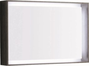Geberit Citterio zrkadlo 88.4x58.4 cm odĺžnikový s osvetlením 500.572.JJ.1