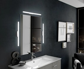 Sapho Sapho, IRENE 2 LED nástenné svietidlo, 9 W, 500x35x77 mm, chróm, E27556CI