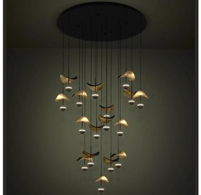 Eglo 390341 - LED Stmievateľný luster na lanku DRACERA 17xLED/2,3W/230V pr. 78 cm