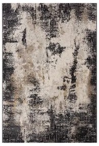 Abstraktný sivý koberec NOVANTA 200x290 cm