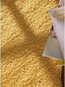 Žltý ručne tkaný behúň z materiálu buklé 80x200 cm Notting Hill Portobello – Ted Baker
