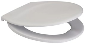 Cersanit Senator, antibakteriálne toaletné sedátko z duroplastu, biela, K98-0043
