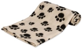 Béžová fleecová deka pre psa 100x70 cm Trixie Barney – Plaček Pet Products