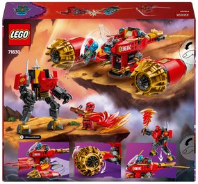 Lego®  Ninjago 71830 Kaiov búrkový jazdec a drak  (100396837)