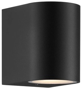 Nordlux - Vonkajšie nástenné svietidlo DION 1xGU10/25W/230V IP44 čierna