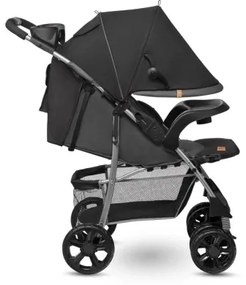 Lionelo - Športový kočík EMMA PLUS čierna