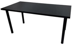 Písací Stôl Pre Hráča 136x66x18 Model 0 čierna Low