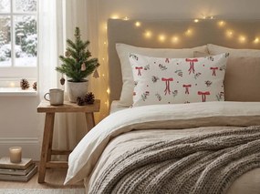 Bavlnená obliečka na vankúš HOLLY BOWS 50x70 cm, farebný