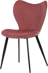 Jedálenská stolička červená DCL-1031 RED2