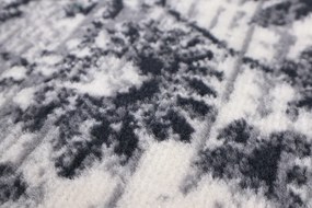 Alfa Carpets, TRHÁK: Kusový koberec Flowers grey, 190x280, šedá, obývacia izba