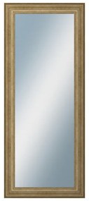 DANTIK - Zrkadlo v rámu, rozmer s rámom 50x120 cm z lišty HRAD strieborná patina (2823)