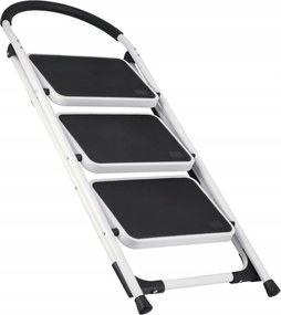 CROWNMAN Skladací domový rebrík 3-stupňový