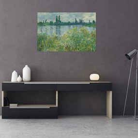 Obraz - Claude Monet, Banks of the Seine, reprodukcia (90x60 cm)