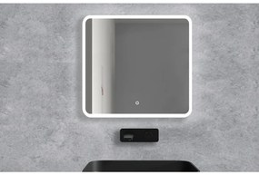 Cerano Grande, LED kúpeľňové zrkadlo 80x60 cm s vykurovacou podložkou proti zahmleniu, CER-CER-DY-2073H