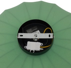 JAPANDI stropné svietidlo zelené s látkovým tienidlom - Bida