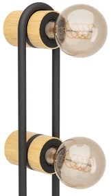 Eglo 43544 - Stojacia lampa CHIEVELEY 3xE27/28W/230V