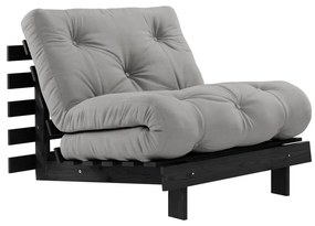 Sivé kreslo Roots Black Night – Karup Design