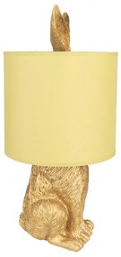 Zlatá glamour lampa RABBIT Ø20*43