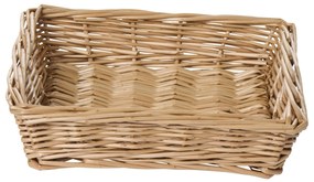 Ib Laursen Prútený košík na papierové servítky Square
