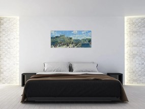 Obraz - Auguste Renoir, Pont Neuf, Paris, reprodukcia (120x50 cm)