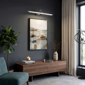 Toolight Toolight, LED nástenné svietidlo, 60cm, 12W, 4000K, 1500lm, SWE017-1W, chrómová, OSW-20116