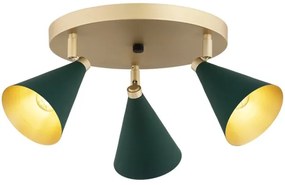 Argon 6245 - Bodové svietidlo LUCINDA 3xE14/7W/230V zelená