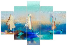 Obraz - Obraz krajiny, maľba (150x105 cm)