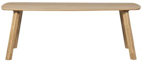 Jedálenský stôl z dubového dreva 100x180 cm Tablo – WOOOD