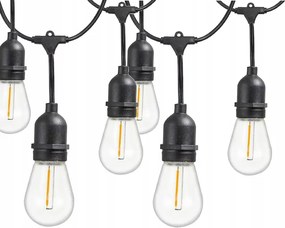 LED svetelná záhradná girlanda LUCENT, 15 m