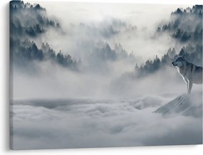 Obraz vlkov (70x50 cm)