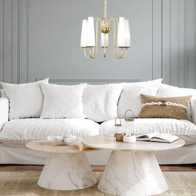 Zuma Line 1127 - Luster na reťazi MAGNUM 5xE14/40W/230V zlatá