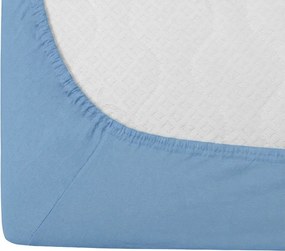Jersey plachta BASIC svetlomodrá 90 x 200 cm