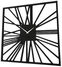 Nástenné hodiny Loft Square z226-1-2-x, 80 cm čierna