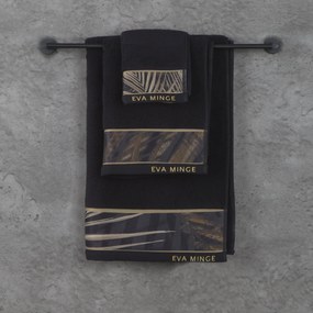 FROTÉ UTERÁK EVA MINGE11 50X90 CM ČIERNA