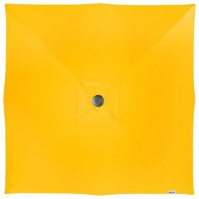 Doppler ALU EXPERT Teleskop 3 x 3 m - záhradný slnečník žltá (kód farby 811), 100 % polyester