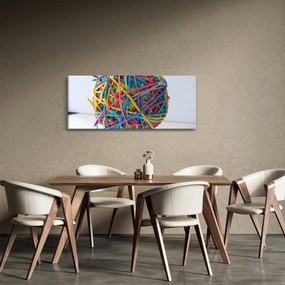 Obraz gumičiek (120x50 cm)