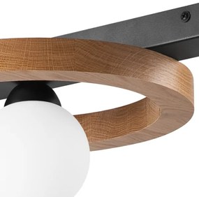 Luster na lanku OTIS 1xG9/5W/230V + 2xE27/15W/230V dub