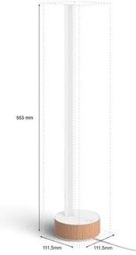 Philips - LED RGBW Stmievateľná stolná lampa Hue SIGNE LED/11,8W/230V 2000-6500K