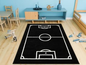 Koberec Lima 6333B čierny / biely