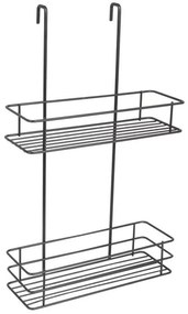 Košík kúpeľňový čierny Glaxo M2-blk