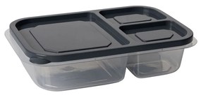 Sada 8 ks potravinových boxů LUY antracitová