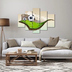 Obraz - Futbalové ihrisko (150x105 cm)