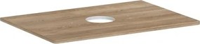 Hansgrohe Xelu Q doska pod umývadlo 78x1,6x55 cm prírodný dub 54113230