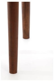 Okrúhly odkladací stolík z masívu akácie ø 49 cm Qiano – Light &amp; Living