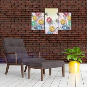 Obraz - Farebná lúka (90x60 cm)