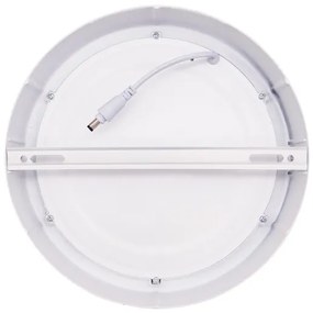 Solight WD172 - LED stropné svietidlo 18W/230V 3000/4000/6000K priemer 22,5 cm biela