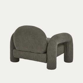 Kreslo SEDIA TEDDY BOUCLÉ hnedé 778155