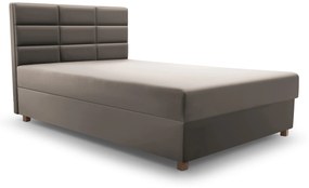 Jednolôžková posteľ 120 cm Picasso II (béžová) (s úl. priestorom a matracom) . Akcia -20%. Vlastná spoľahlivá doprava až k Vám domov. 1071511