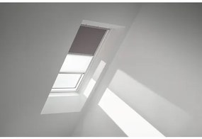 VELUX Zatemňovacia roleta na strešné okno manuálna DFD F04 4577SWL sivá